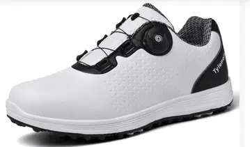 남성용 골프화 스파이크리스 다이얼식 화이트 26cm