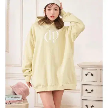 다리치 스프링 컬러 후디 민트 그린