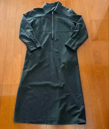 유나이티드 애로우즈 하프 지퍼 원피스