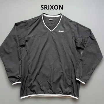 [ 새상품급 ] 빅 사이즈! 스릭슨 골프 V넥 니트 블랙 3L