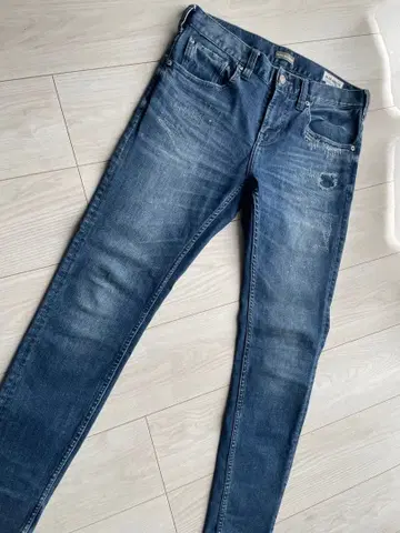 BAYFLOW 베이플로우 남성용 데님 스트레이트 팬츠