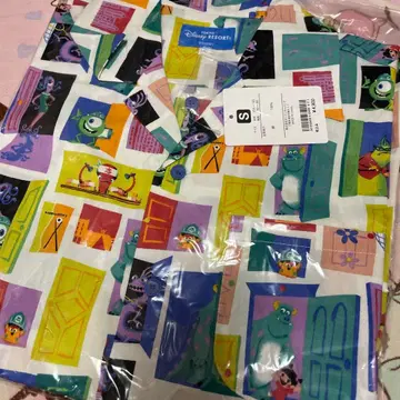 도쿄 디즈니 리조트 반팔 셔츠 몬스터 주식회사 S 사이즈