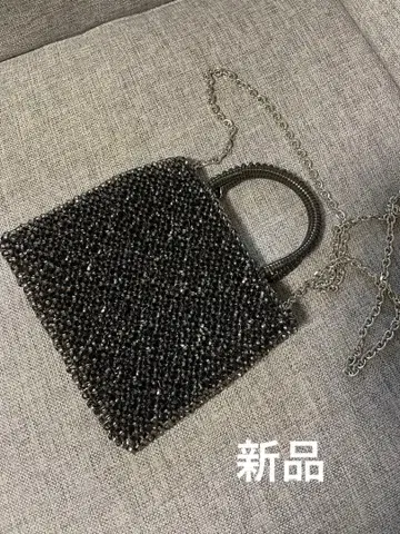 [ 새상품 ] 와이어 백 숄더백 블랙