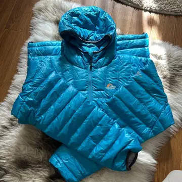 Lowe Alpine 후드 부착 다운 자켓 LARGE