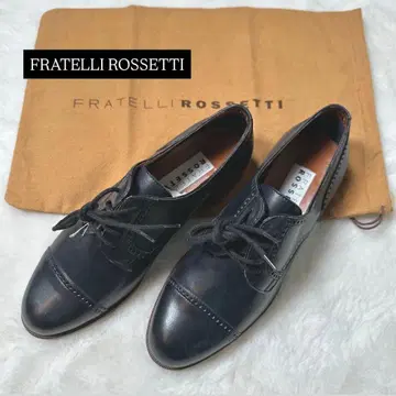 컨디션 최상 프라텔리 로세티 가죽 신발 네이비 23 레이스업 신발