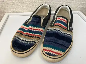 레어품 Ron Herman x VANS 슬립온 26cm 네이티브 무늬