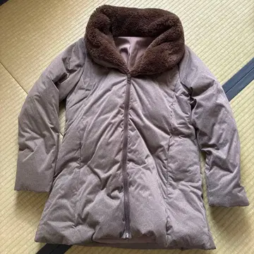 브라운 다운 자켓