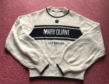 MARY QUANT LILY BROWN 니트 스웨터