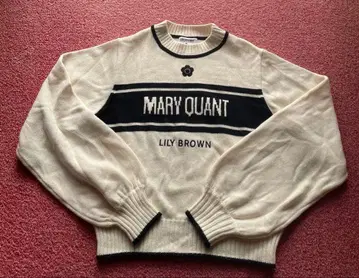 MARY QUANT LILY BROWN 니트 스웨터