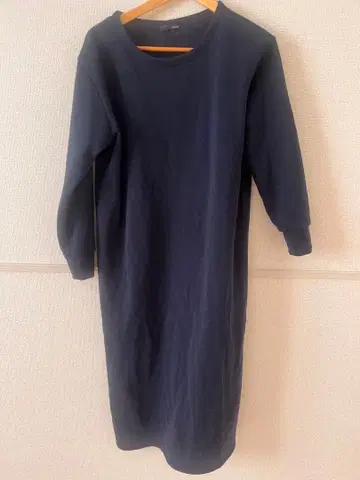 네이비 긴팔 원피스 M 사이즈