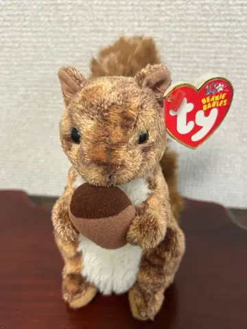 T y 비니 베이비즈 2002 Nutty 봉제 인형