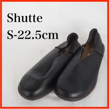 O6892 Shutte 플랫슈즈 슬립온 S-22.5cm 블랙