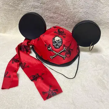 도쿄 디즈니 리조트 파이리츠 이어햇 팬캡 캐리비안의 해적