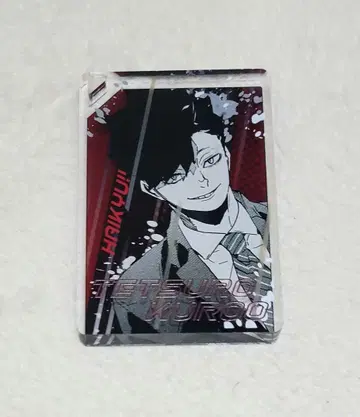 하이큐 도미노 쿠로오 테츠로 아크릴 블록