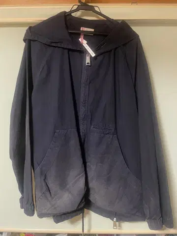 BED JW FORD 네이비 지퍼 후드티 사이즈 2