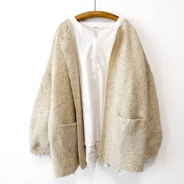 새상품급 서울리 점장이 만든 MIX 너트 가디건 오버 사이즈