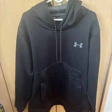 언더아머 블랙 후드티 XL