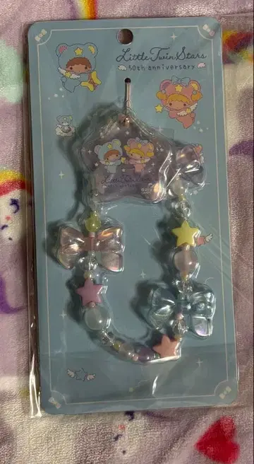 산리오 리틀트윈스타 스트랩 (별이 빛나는 밤의 엔젤)