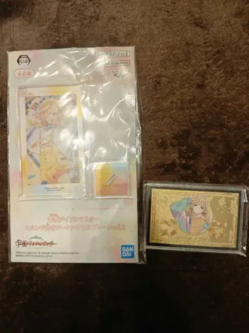 학원 아이돌 마스터 후지타 코토네 아크릴 스탠드 골드 카드