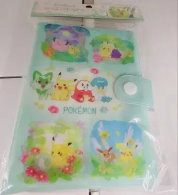 새상품 포켓몬 씰 바인더 그린 씰북