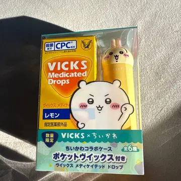 VICKS 치이카와 (먼작귀) 메디케이티드 드롭스 6개입