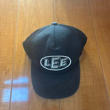LEE 블랙 메쉬 캡