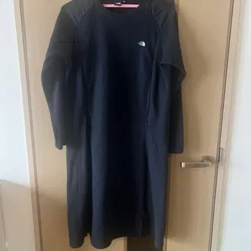 THE NORTH FACE 블랙 롱 원피스 SM 플리스