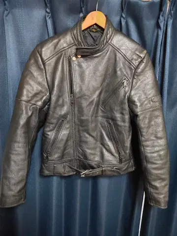 더블 라이더 가죽 자켓 블랙