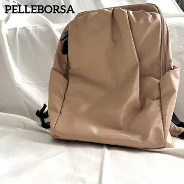 [ PELLE BORSA ] 페레볼사 백팩 베이지 하자품