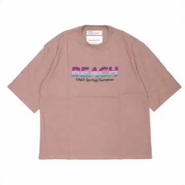 DAIRIKU 자수 T셔츠 BEACH Half-Sleeve Tee