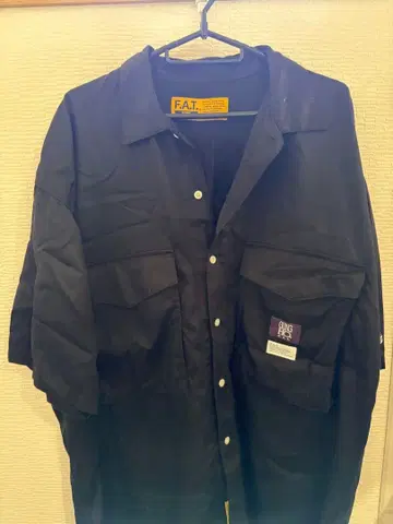 F.A.T. SKINNY 워크 셔츠 블랙