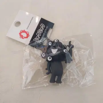 블랙 미야쿠미야쿠 아크릴 키링 만박 C 마스코트 pvc