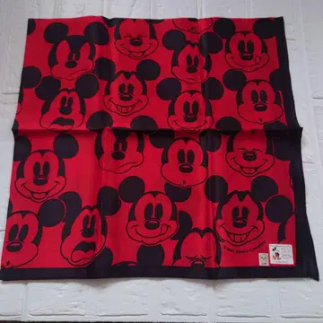 미키마우스 대형 스카프 약 78cm 약 78cm