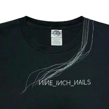 레어 00s Nine Inch Nails 투어 2005 티셔츠