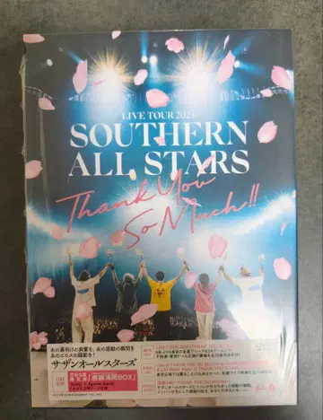 사잔 라이브 DVD THANK YOU SO MUCH!! 완전 생산 한정판