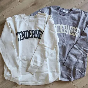 TENDERNESS 로고 트레이닝복 2종 세트