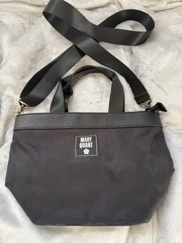 MARY QUANT 블랙 숄더백