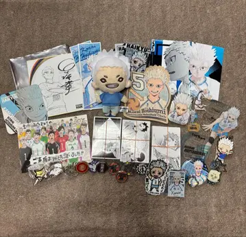 하이큐!! 로시하르 봉제 인형과 굿즈 세트