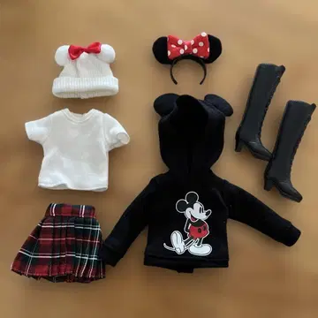 디즈니 미키 디자인 의상 리카짱