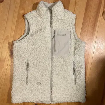 mont-bell 플리스 베스트 M 화이트