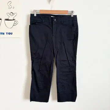 쿠미쿄쿠/KUMIKYOKU 깔끔한 캐주얼 와이드 팬츠 릴랙스