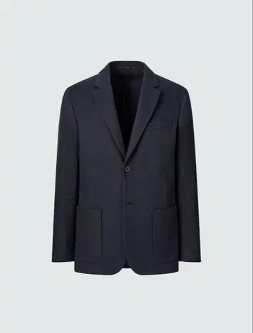 유니클로 컴포트 2B 자켓 울 라이크