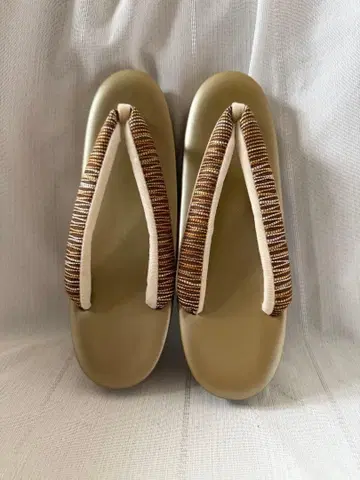 베이지 스트라이프 하나오 조리 5416-464