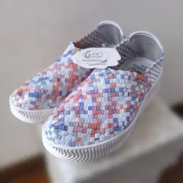 미사용 택 포함 밴딩 밴딩56 힐 메쉬 믹스 스니커즈 LL