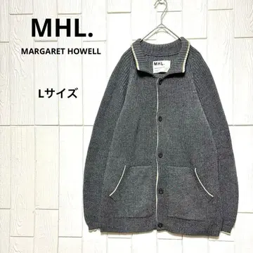MHL. 마가렛호웰 니트 가디건 그레이 색상 L 사이즈