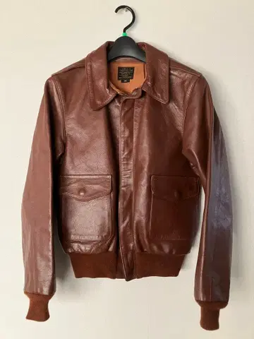 리얼 맥코이 A-2 가죽 플라이트 자켓 36