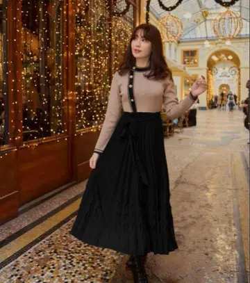 herlipto Saint Honore Long Dress