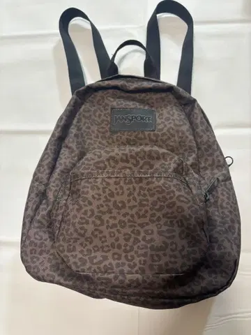 Jansport 레오파드 무늬 미니 백팩 레오파드