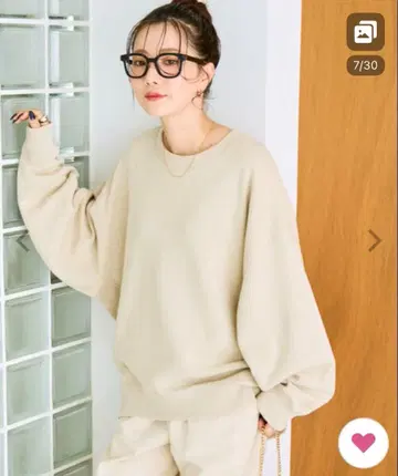 FREAK'S STORE 맨투맨 한정판 내추럴