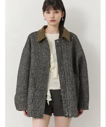 MURUA 리버서블 미들 코트